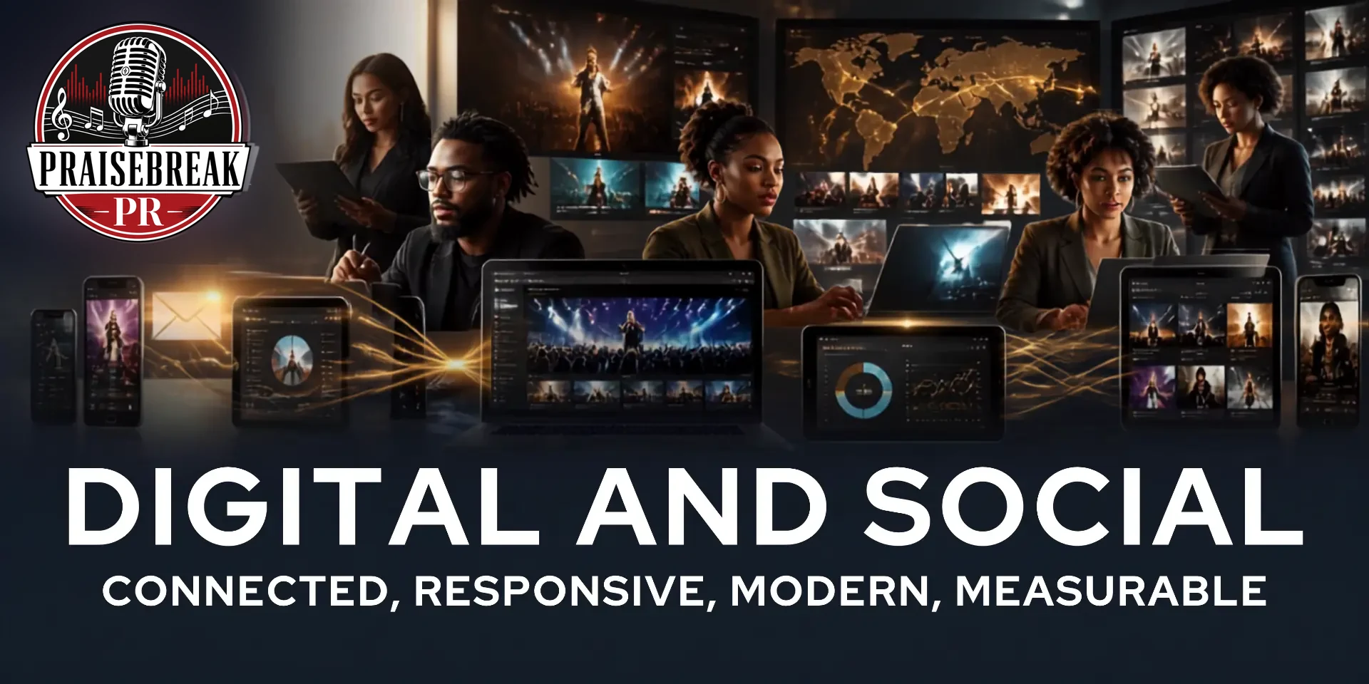 Digital and Social — PraiseBreak PR