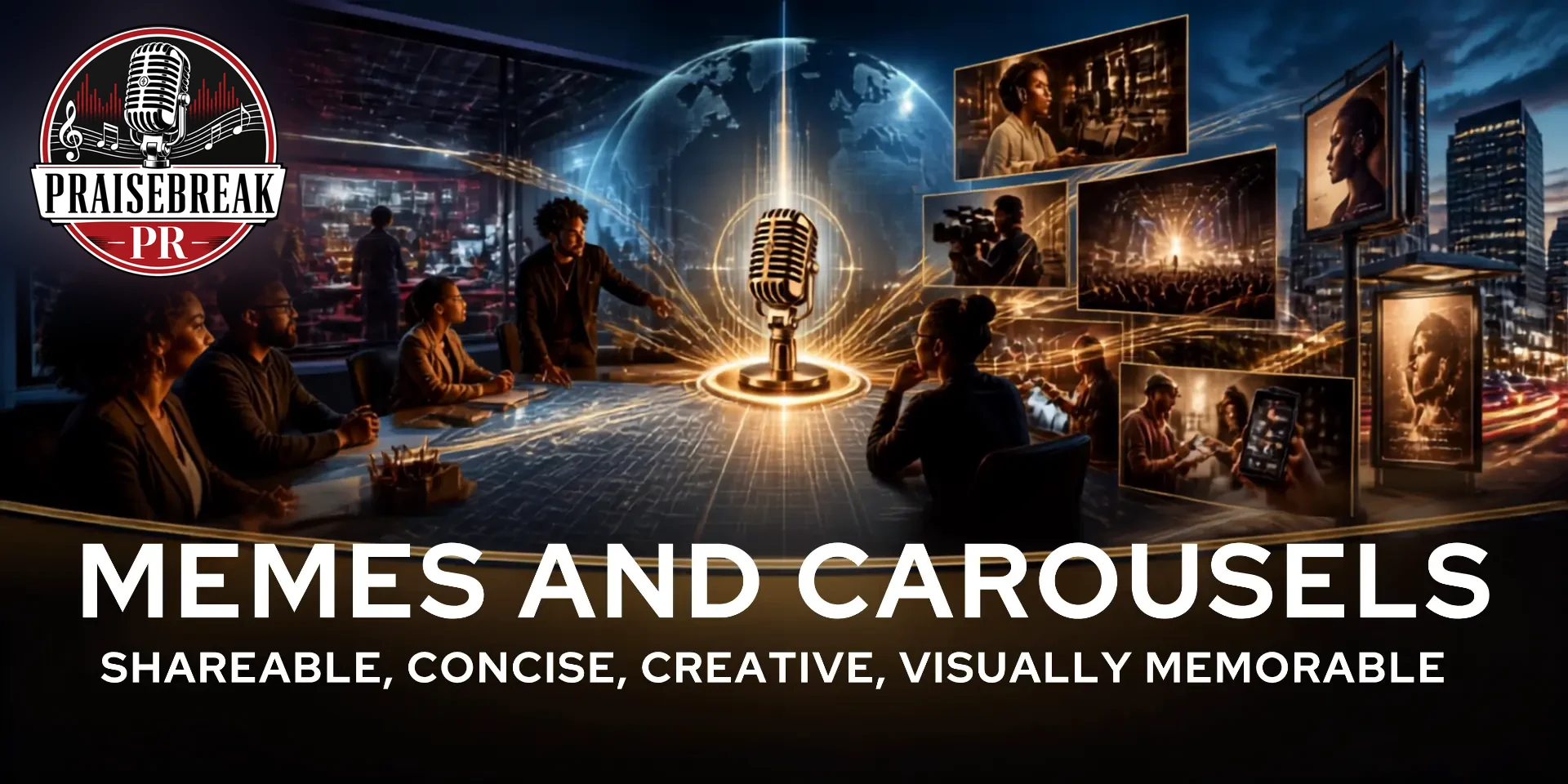 Memes and Carousels — PraiseBreak PR